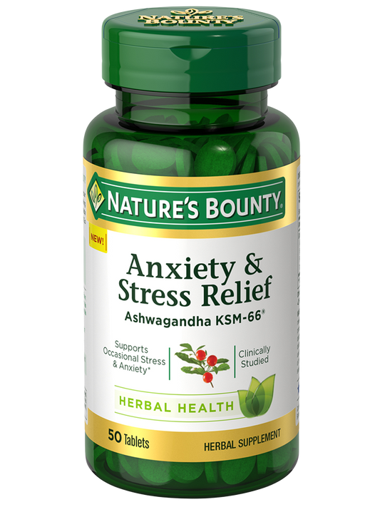 Anxiety & Stress Relief 50 Tablets