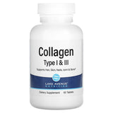 SD Hyd Collagen 1000mg Type I & III w/ C 60 Tabs