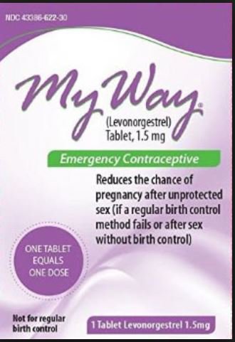 Birth Control Pill My Way? 1.5 mg Strength 1 per Box
