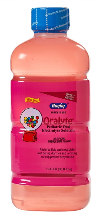 Oral Electrolyte Solution Oralyte? Bubble Gum Flavor 33 oz