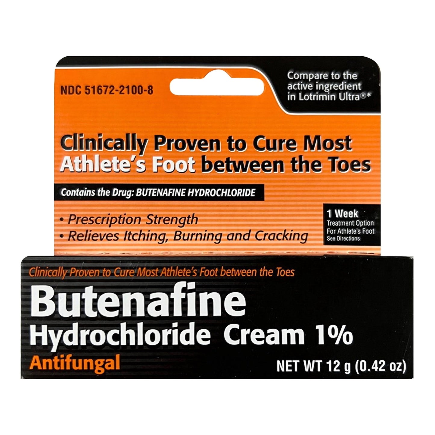 Butenafine HCl 1% Cream 12 Gram
