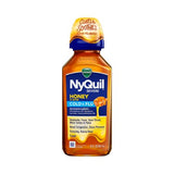 Cold and Cough Relief NyQuil? Liquid 12 oz. NYQUIL, LIQ SEVERE COLD & FLU HONEY 12OZ