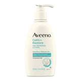 Hand and Body Moisturizer Aveeno? Calm + Restore Oat Replenishing Lotion 12 oz. Pump Bottle Unscented Lotion
