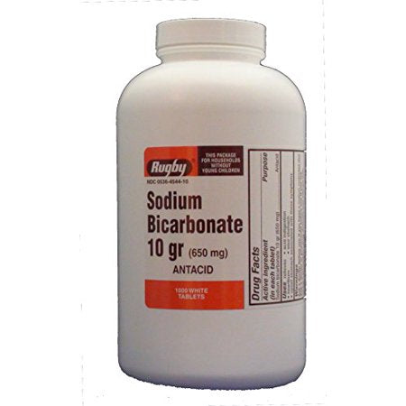 SODIUM BICARB TAB 10GR 1000 RUG