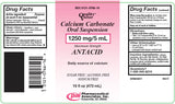 CALC CARB OS 1250MG S F PA16Z@