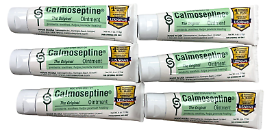 Calmoseptine Ointment Tube 4oz (6 Pack)
