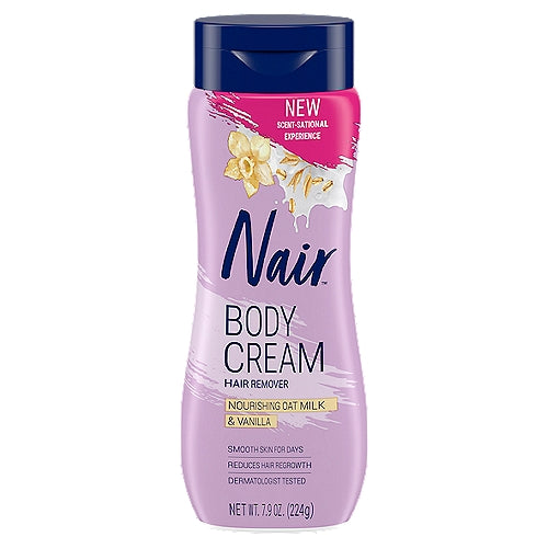 NAIR OAT VANILLA BODY CREAM 7.9ounce