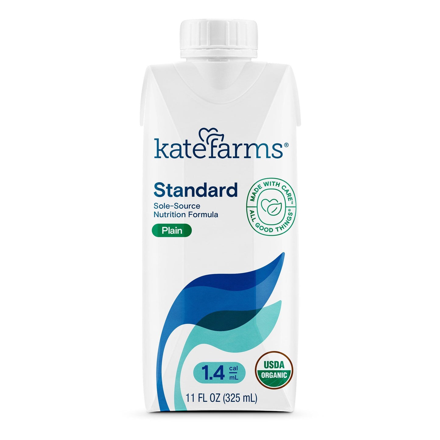 Kate Farms Standard 1.4 Nutrition Shake, Plain, 11 fl oz - 1 ct