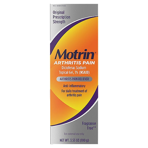 MOTRIN ARTHRITIS PAIN GEL3.53Z