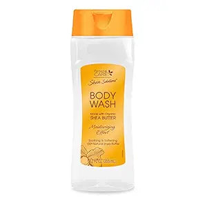 Shea Solutions Cleaning Body Wash with Moisturizing Organic Shea Butter, 12 Oz.