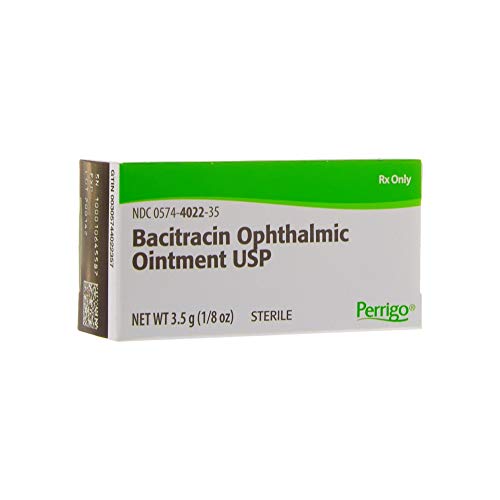 Bacitracin, 500 UNITS/GM Eye Ointment
