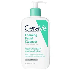 CeraVe Foaming Facial Cleanser, 12 Ounce