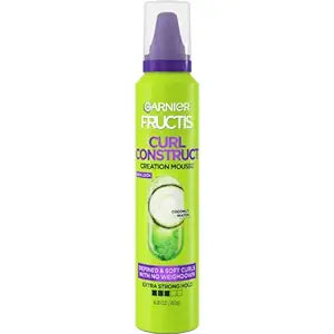 Garnier Fructis Style Curl Construct Creation Mousse, 6.8 Oz, 1 Count  