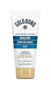 Gold Bond Healing Skin Therapy Lotion with aloe 5.5 oz., Non-Greasy & Hypoallergenic