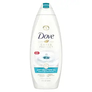 Dove Body Wash For All Skin Types Care & Protect Antibacterial Protects from Dryness 20 oz