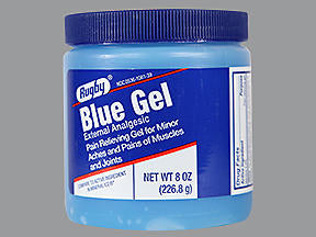 BLUE GEL MUSC PAIN REL WAT 8OZ