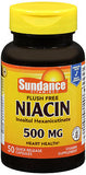 Sundance Flush Free Niacin 500 mg Capsules