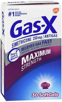 GAS-X MAXIMUM STRENGTH 30 SG