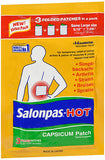 SALONPAS HOT CAP PATCH 3CT