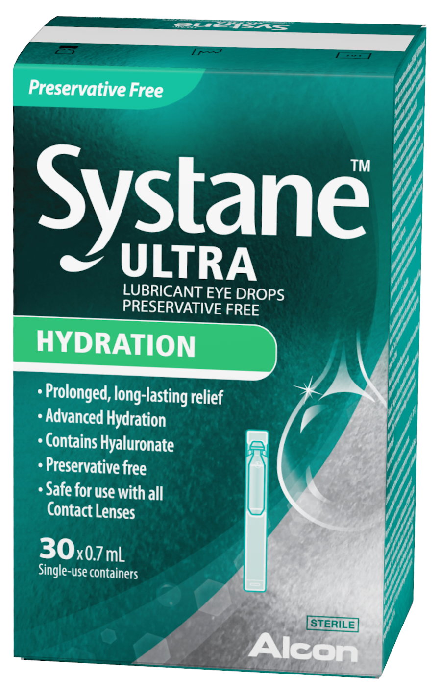 SYSTANE? ULTRA HYDRATION PRESERVATIVE FREE LUBRICANT EYE DROPS