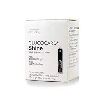 CJ542050BX - GLUCOCARD Shine Blood Glucose Test Strip (50 Count)