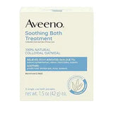 Aveeno Soothing Bath Soak for Eczema, Natural Colloidal Oatmeal, 8 ct.