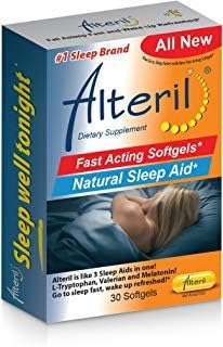 Alteril Natural Sleep Aid Fast Acting Softgels 30ct