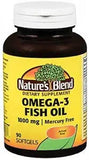 Nature's Blend Omega-3 1000mg - 90 Softgels,