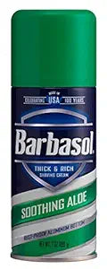 Barbasol Shave Cream 7 Ounce (Soothing Aloe)