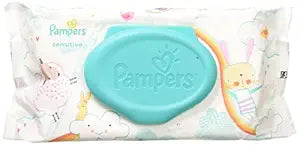 Pampers Sensitive Wipes Travel    56 Count