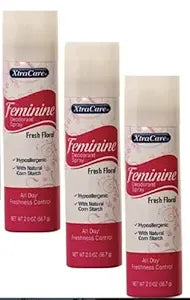 Feminine Deodorant Spray, 2-oz. Cans