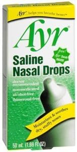 AYR NASAL DROP            50ML	BF ASCHER AND COMPANY