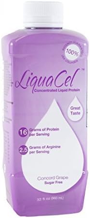 Liquacel Protein 32 oz grape flavor