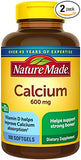 Nature Made Calcium 600 mg With Vitamin D Liquid Softgels 100 ea