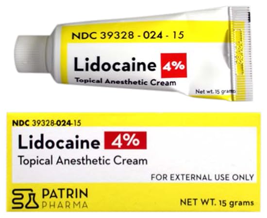 Lidocaine, 4 % Cream