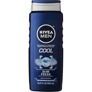 Nivea Mens Body Wash Cool - 16.9 Oz 