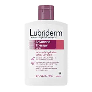 Lubriderm Advanced Therapy Body Lotion, 6 Ounce - 2 per case.