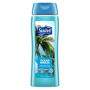 Suave Essentials Body Wash, Ocean Breeze 