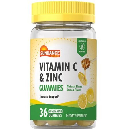 Sundance Vit C + Zinc Immunity Gummies 36ct