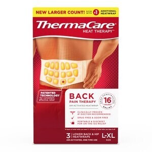 Thermacare Back Pain Therapy XL 3ct