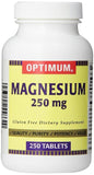 Optimum Magnesium Oxide 250 Mg Tablet 250ct