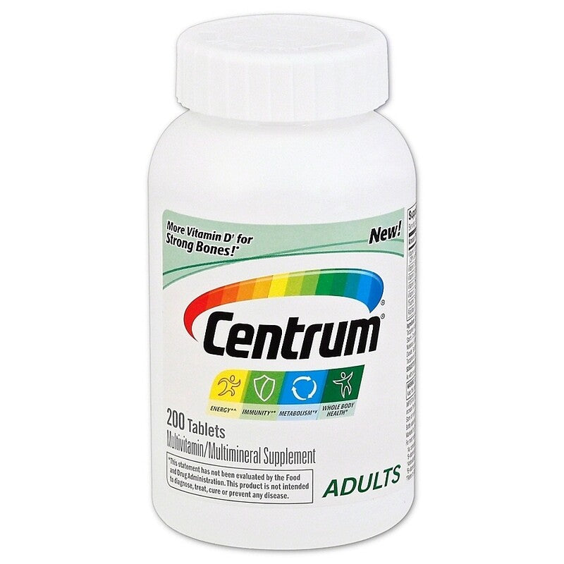 Centrum Adult Multivitamin Tablets 200ct