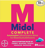 Midol Complete Menstrual Pain Relief Gelcaps with Acetaminophen for Menstrual Symptom Relief - 24 Count
