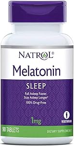 Natrol Melatonin Tablets 1mg, 90 Count