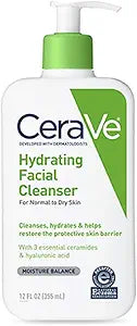 CeraVe Hydrating Facial Cleanser, 12 Ounces Each (1   )