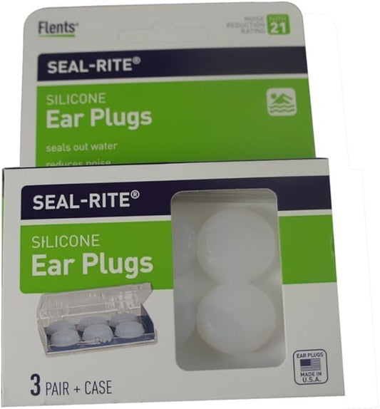 Flents Seal-Rite Ear Plugs - 3 Pair