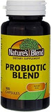 Nature's Blend Probiotic Blend 2 Million Cfu 100 Caps, white