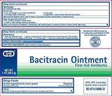 First Aid Bacitracin Antibiotic 1 oz. Ointment G&W