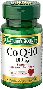 Nature's Bounty Co Q-10 100mg 45 Rapid Release Softgels