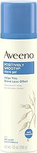 Aveeno Smooth Shave Pos G Size 7.0 O Aveeno Positively Smooth Shave Gel 7.0 Oz